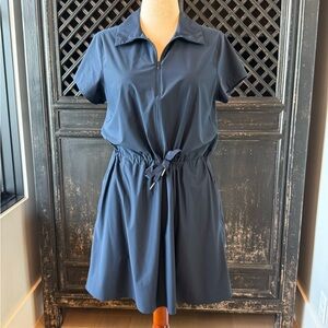 SPANX Sunshine UPF Dark Blue Dress